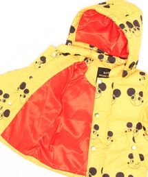 mini rodini アウター 92/98 SWEDEN mini rodini防水素材のかわいいネコ柄レインコート (Mini