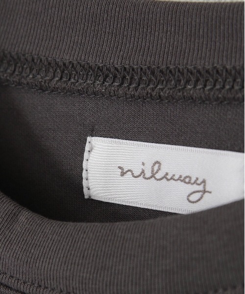 NILWAY（ニルウェイ）の「オーバーサイズサイドポケットポンチルーズスウェット（スウェット・メンズ・ネイビー/ブルー/ブラック/ホワイト/チャコール・MEDIUM/LARGE）」の10枚目の写真