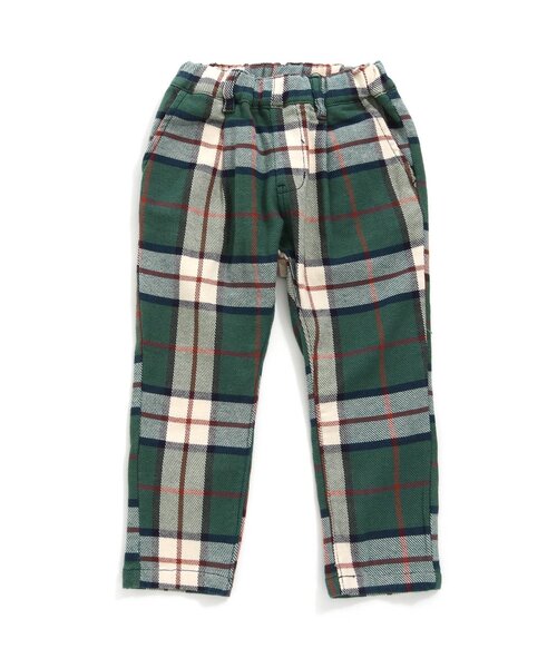 F.O.KIDS(エフオーキッズ)の「裏起毛先染めチェックパンツ(その他パンツ・キッズ・オレンジ/グリーン/ブラック・80/95/130/140/120/100/90/110)」の2枚目の写真