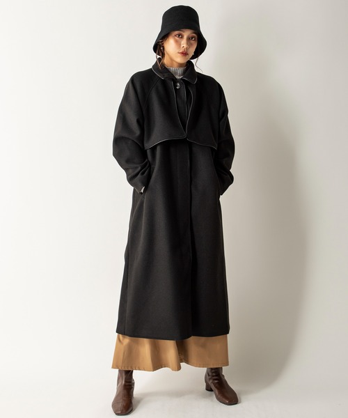 MILLION CARATS(ミリオンカラッツ)の「ウールバケットハット(ニットキャップ/ビーニー・レディース・ブラック/ベージュ・FREE)」の9枚目の写真