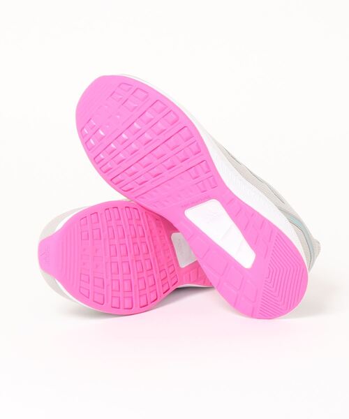 adidas（アディダス）の「adidas アディダス CORE FAITO K / EL K キッズスニーカー【軽量】(コアファイトK/ELK) GZ7417/GW3303（スニーカー・キッズ・グレー/レッド・21.5cm/23.0cm/22.0cm/24.0cm/20.5cm/23.5cm/21.0cm/22.5cm/20.0cm）」の4枚目の写真