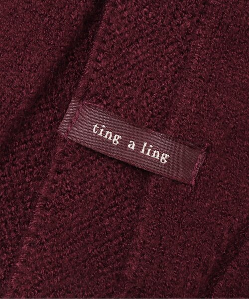 apres les cours（アプレレクール）の「こびとさんケープ（おくるみ・キッズ・アイボリー/ワインレッド・80/90）」の9枚目の写真