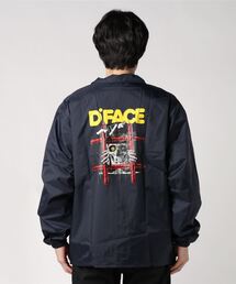 Sync.（スィンク）の「Sync. 【D*FACE】 COACH JACKET "BEHIND BARS"（ナイロンジャケット）」
