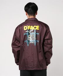 Sync.（スィンク）の「Sync. 【D*FACE】 COACH JACKET "BEHIND BARS"（ナイロンジャケット）」