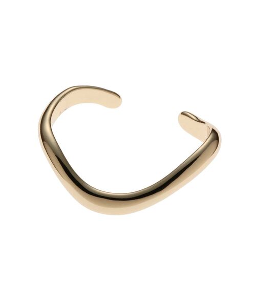 MERCURYDUO（マーキュリーデュオ）の「ウェーブバングル（バングル/リストバンド・レディース・シルバー/ゴールド・FREE）」の2枚目の写真