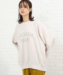 SHOO・LA・RUE | 裏毛起毛BIGドルマンスウェット(スウェット)