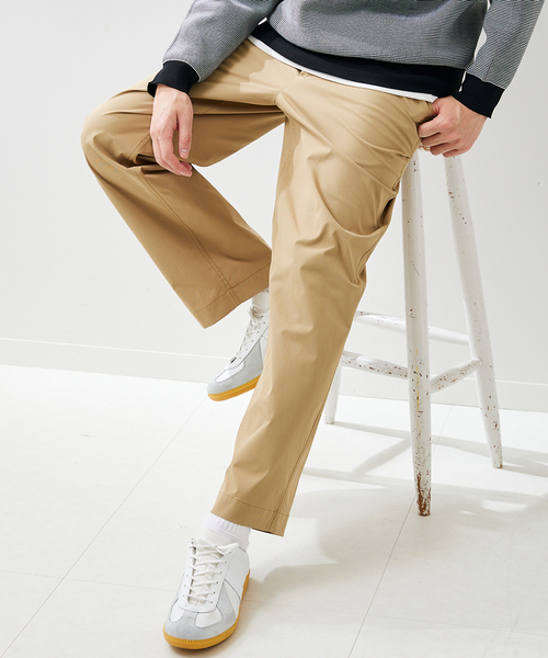 417 EDIFICE(フォーワンセブンエディフィス)の「【CAVE】 ミリタリーチノパンツ(チノパンツ・メンズ・ベージュ/ネイビー・SMALL/MEDIUM/LARGE)」の2枚目の写真