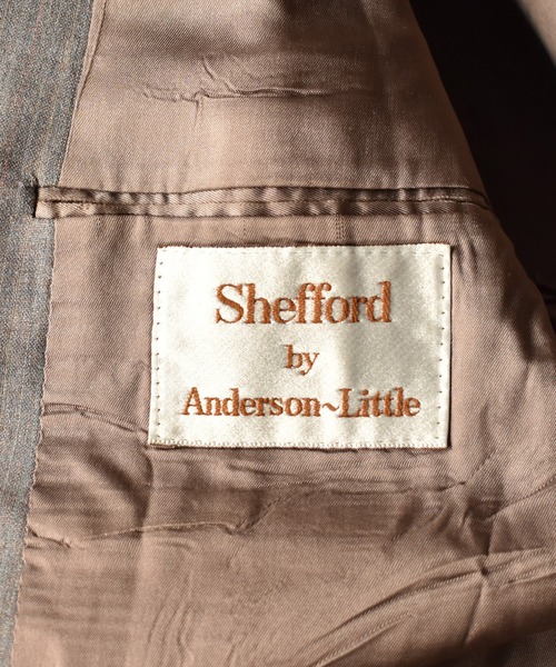 VINTAGE(ヴィンテージ)の「【ヴィンテージ古着】Shefford 2ボタン シングル テーラードジャケット(テーラードジャケット・メンズ・ブラウン・MEDIUM)」の5枚目の写真