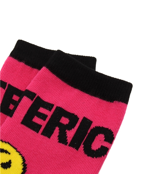 HYSTERIC MINI（ヒステリックミニ）の「Rolling mini “SUPER STAR” 3PソックスSET（ソックス/靴下・キッズ・ピンク/グレー/ブラック・13/19/22/16）」の4枚目の写真