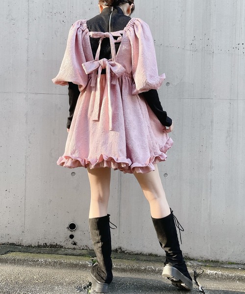 PAIN（ペイン）の「【シュシュ付き】フラワージャガードチュニック  