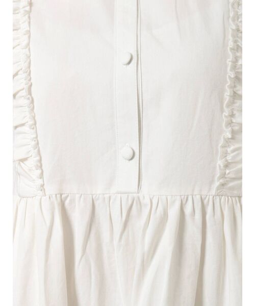 merry jenny（メリージェニー）の「フリルテイアードシャツワンピース（ワンピース・レディース・オフホワイト/ブラック/ブルー・FREE）」の17枚目の写真