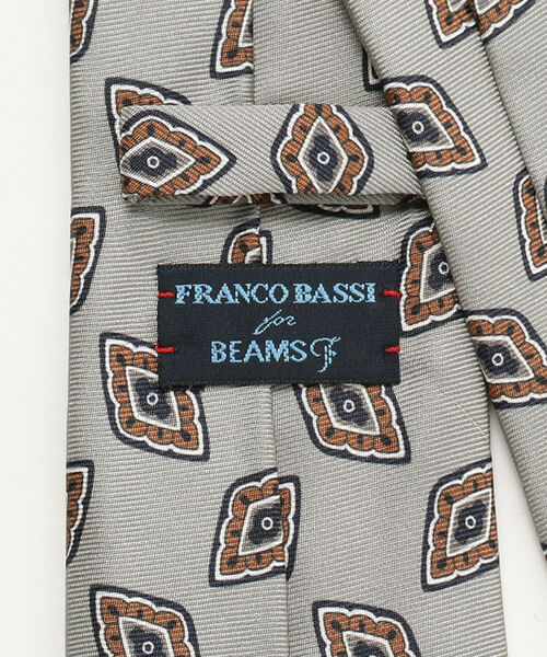 FRANCO BASSI(フランコバッシ)の「FRANCO BASSI / 小紋柄 ジャカード ネクタイ(ネクタイ・メンズ・ネイビー/ブラック系その他2・ONE SIZE)」の6枚目の写真