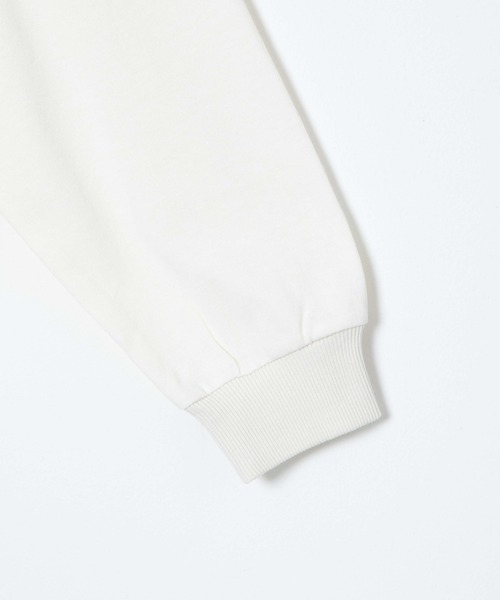 WEGO（ウィゴー）の「WEGO/カレッジロゴBIGロンT（Tシャツ/カットソー・メンズ・オフホワイト/スミクロ・MEDIUM/LARGE）」の5枚目の写真