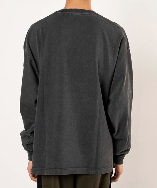 WEGO（ウィゴー）の「WEGO/カレッジロゴBIGロンT（Tシャツ/カットソー・メンズ・オフホワイト/スミクロ・MEDIUM/LARGE）」の18枚目の写真