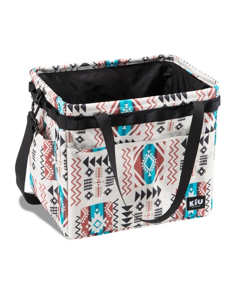 KiU（キウ）の「ストレージボックス（アウトドアグッズ・メンズ・カモフラージュ/ホワイト×ブルー/ベージュ系その他/アニマル/カラフル/ブラック×ライム・FREE）」の3枚目の写真