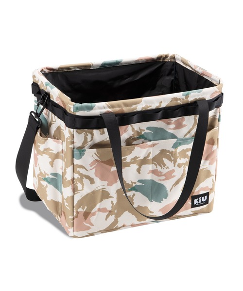 KiU（キウ）の「ストレージボックス（アウトドアグッズ・メンズ・カモフラージュ/ホワイト×ブルー/ベージュ系その他/アニマル/カラフル/ブラック×ライム・FREE）」の4枚目の写真