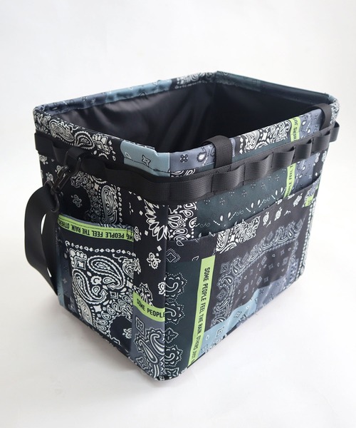 KiU（キウ）の「ストレージボックス（アウトドアグッズ・メンズ・カモフラージュ/ホワイト×ブルー/ベージュ系その他/アニマル/カラフル/ブラック×ライム・FREE）」の7枚目の写真