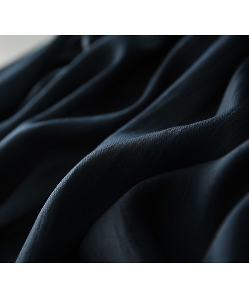 LOPASS(ロパス)の「キャンディースリーブ フリルアップ シャツブラウス(シャツ/ブラウス・レディース・ネイビー・LARGE/MEDIUM)」の8枚目の写真