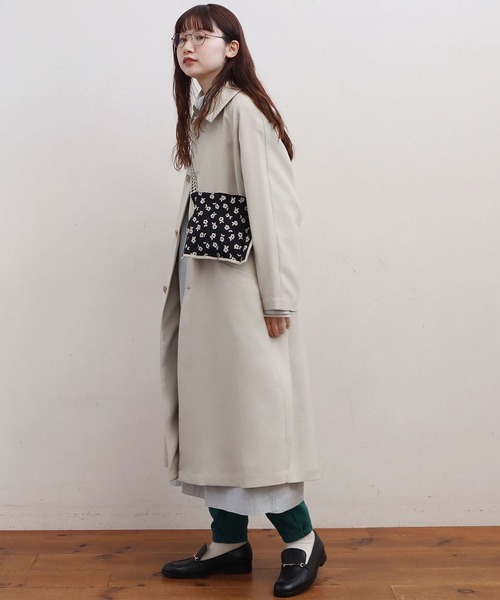 fig Ｌondon（フィグロンドン）の「Amelie bag（ショルダーバッグ・レディース・ブラック/グリーン・FREE）」の6枚目の写真