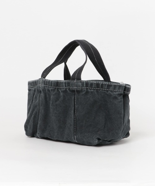 URBAN RESEARCH DOORS（アーバンリサーチドアーズ）の「『別注』PORT CANVAS×DOORS　ストーンウォッシュキャンバストート（トートバッグ・レディース・ナチュラル/ベージュ/ブラック・ONE）」の9枚目の写真