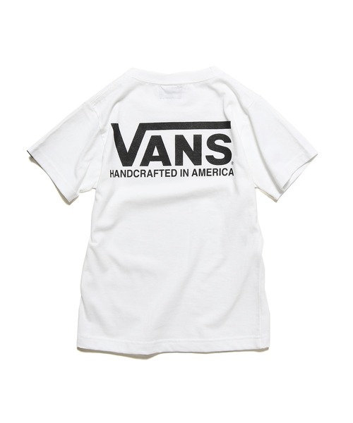 VANS(バンズ)の「VANS/バンズ Handcrafted in America S/S T-Shirts Kids キッズ 半袖ロゴTシャツ(Tシャツ/カットソー・キッズ・ブラック/ホワイト×レッド/ホワイト×ブラック・110/130/150)」の17枚目の写真
