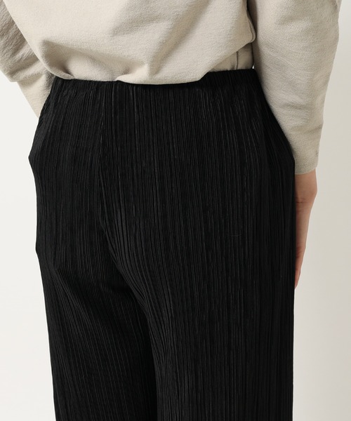 RIVE DROITE（リヴドロワ）の「WEB限定/プリーツイージーパンツ（その他パンツ・レディース・ブラック/アイボリー/グレー・FREE）」の6枚目の写真