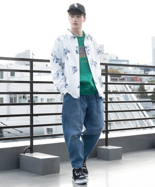 GERRY（ジェリー）の「GERRY テーパードクライミングパンツ（デニムパンツ・メンズ・サックスブルー/ベージュ/カーキ/ブラック/ブルー・X-LARGE/MEDIUM/SMALL/LARGE）」の12枚目の写真