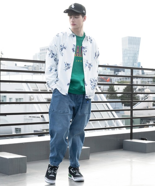 GERRY（ジェリー）の「GERRY テーパードクライミングパンツ（デニムパンツ・メンズ・サックスブルー/ベージュ/カーキ/ブラック/ブルー・X-LARGE/MEDIUM/SMALL/LARGE）」の13枚目の写真