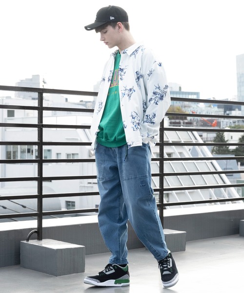 GERRY（ジェリー）の「GERRY テーパードクライミングパンツ（デニムパンツ・メンズ・サックスブルー/ベージュ/カーキ/ブラック/ブルー・X-LARGE/MEDIUM/SMALL/LARGE）」の14枚目の写真