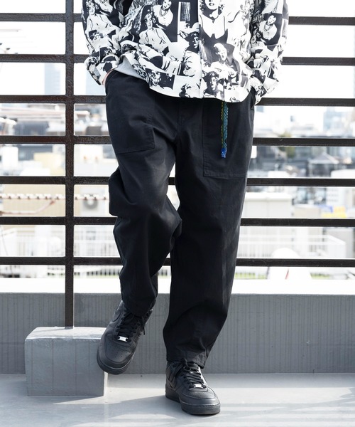 GERRY（ジェリー）の「GERRY テーパードクライミングパンツ（デニムパンツ・メンズ・サックスブルー/ベージュ/カーキ/ブラック/ブルー・X-LARGE/MEDIUM/SMALL/LARGE）」の18枚目の写真