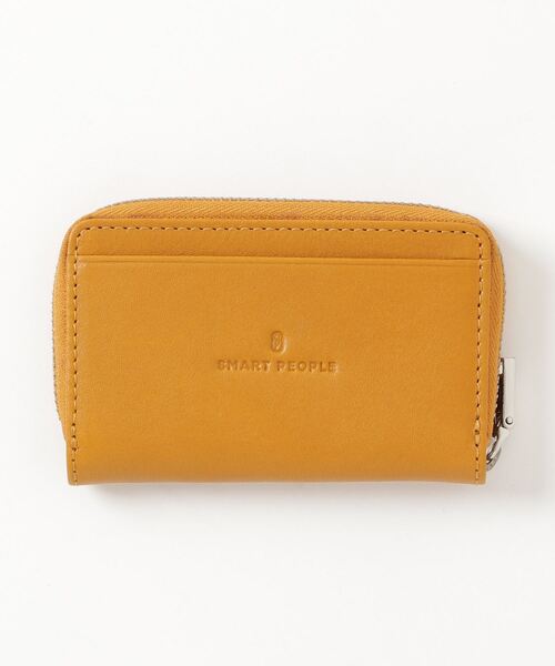 SMART PEOPLE(スマートピープル)の「【SMART PEOPLE/スマートピープル】 ソフトレザー ラウンドファスナーコインケース(コインケース・メンズ・ブラック/ブラウン/ブルー/レッド/イエロー/ネイビー・FREE)」の7枚目の写真