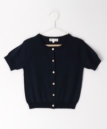 ROPE' PICNIC（ロペピクニック）の「【KIDS】【リンクコーデ】半袖カーディガン（カーディガン/ボレロ・キッズ）」