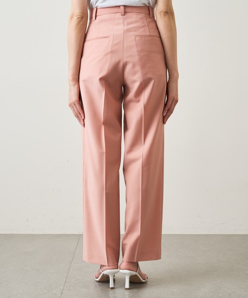 Whim Gazette（ウィムガゼット）の「ストレッチパンツ（スラックス・レディース・ダークグリーン/ピンク/ネイビー・38/36）」の13枚目の写真