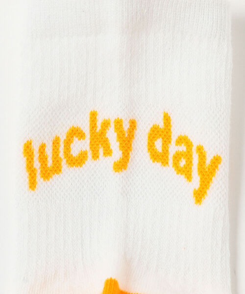 B:MING by BEAMS（ビーミングバイビームス）の「B:MING by BEAMS / バックロゴ ソックス（13~21cm）（ソックス/靴下・キッズ・ブルー/レッド/イエロー・L 19-21㎝/S 13-15㎝/M 16-18㎝）」の4枚目の写真