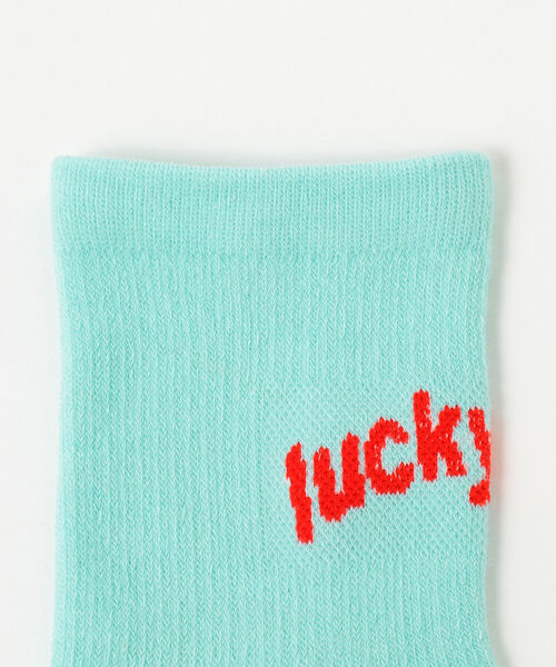 B:MING by BEAMS（ビーミングバイビームス）の「B:MING by BEAMS / バックロゴ ソックス（13~21cm）（ソックス/靴下・キッズ・ブルー/レッド/イエロー・L 19-21㎝/S 13-15㎝/M 16-18㎝）」の7枚目の写真