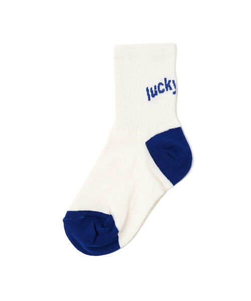 B:MING by BEAMS（ビーミングバイビームス）の「B:MING by BEAMS / バックロゴ ソックス（13~21cm）（ソックス/靴下・キッズ・ブルー/レッド/イエロー・L 19-21㎝/S 13-15㎝/M 16-18㎝）」の10枚目の写真