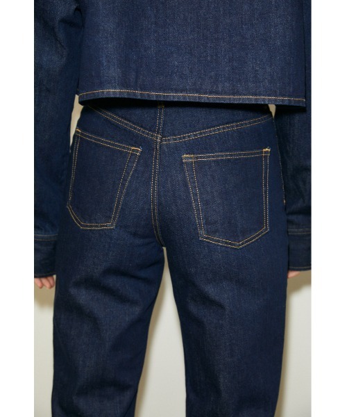 THROW by SLY(スローバイスライ)の「THROW HW WIDE LEG PT-A ハイウエスト ワイドレグ デニムパンツ(デニムパンツ・レディース・ブルー・24inch/25inch/26inch/23inch)」の2枚目の写真