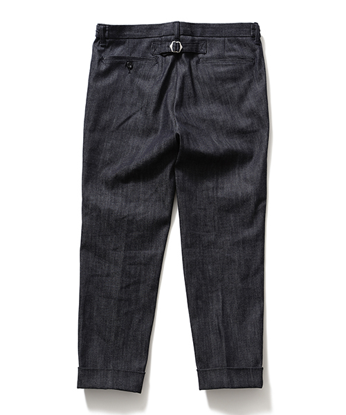 BEAMS PLUS（ビームスプラス）の「BEAMS PLUS / クロップド デニムパンツ（デニムパンツ・メンズ・インディゴブルー・MEDIUM/SMALL/LARGE/X-LARGE）」の5枚目の写真