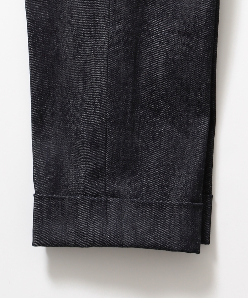 BEAMS PLUS（ビームスプラス）の「BEAMS PLUS / クロップド デニムパンツ（デニムパンツ・メンズ・インディゴブルー・MEDIUM/SMALL/LARGE/X-LARGE）」の6枚目の写真