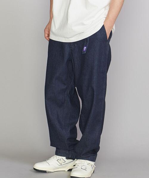 THE NORTH FACE PURPLE LABEL(ザ ノースフェイス パープルレーベル)の「<THE NORTH FACE PURPLE LABEL> DENIM WIDE TAPERED PANTパンツ(デニムパンツ・メンズ・ホワイト/ライトブルー/ネイビー・32inch/30inch/34inch)」の10枚目の写真