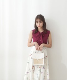 PROPORTION BODY DRESSING | 【美人百花6月号タイアップ商品】バイカラー２Ｗａｙニットプルオーバー / 1212170906(ニット/セーター)