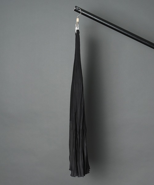 ADAWAS(アダワズ)の「【 ADAWAS / アダワス 】 2TONES PLEATED SKIRT / 2トーンプリーツスカート(スカート・レディース・ブラック/サンドベージュ・FREE)」の3枚目の写真