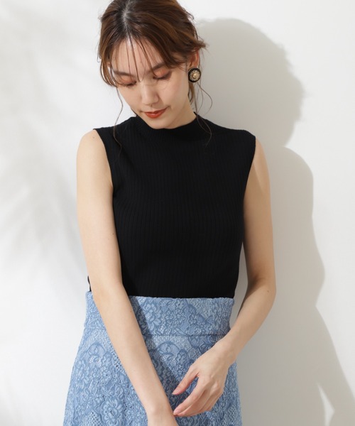 JILLSTUART サライニット レディース フリーサイズ ニット ブラック JILL STUART（ジルスチュアート）の「◇ノラシアーニット