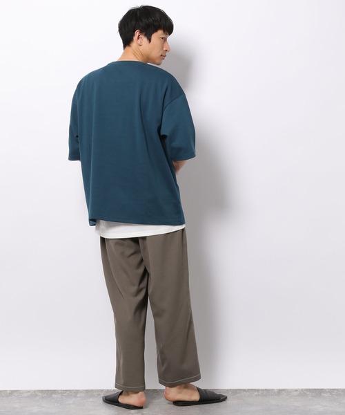 LAKOLE（ラコレ）の「スーピマコットンレイヤードタンクトップ / 275129（タンクトップ・メンズ・ホワイト/ブラック・MEDIUM/LARGE/X-LARGE）」の13枚目の写真