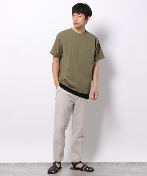 LAKOLE（ラコレ）の「スーピマコットンレイヤードタンクトップ / 275129（タンクトップ・メンズ・ホワイト/ブラック・MEDIUM/LARGE/X-LARGE）」の7枚目の写真