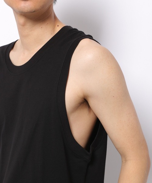 LAKOLE（ラコレ）の「スーピマコットンレイヤードタンクトップ / 275129（タンクトップ・メンズ・ホワイト/ブラック・MEDIUM/LARGE/X-LARGE）」の21枚目の写真