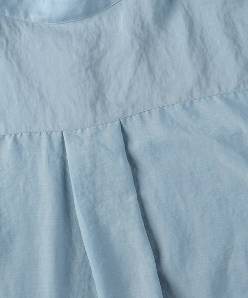 HONEYSUCKLE ROSE（ハニーサックルローズ）の「【HONEYSUCKLE ROSE】シアーシャツ（シャツ/ブラウス・レディース・ブラック/ブルー/グレー・M/L）」の13枚目の写真