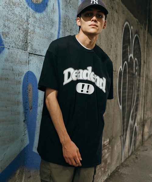 Ressaca(レサーカ)の「オーバーサイズ カレッジロゴプリント クルーネック半袖Tシャツ(Tシャツ/カットソー・メンズ・ブラック/レッド/ブルー/ホワイト/グレー・M/L)」の3枚目の写真