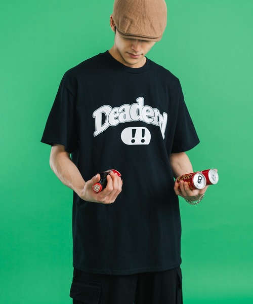 Ressaca(レサーカ)の「オーバーサイズ カレッジロゴプリント クルーネック半袖Tシャツ(Tシャツ/カットソー・メンズ・ブラック/レッド/ブルー/ホワイト/グレー・M/L)」の13枚目の写真