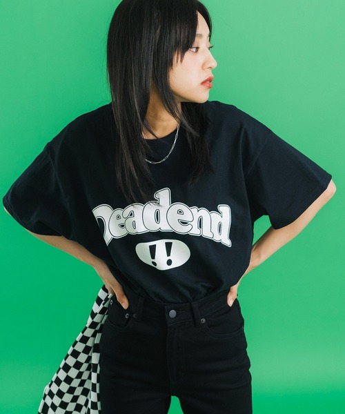 Ressaca(レサーカ)の「オーバーサイズ カレッジロゴプリント クルーネック半袖Tシャツ(Tシャツ/カットソー・メンズ・ブラック/レッド/ブルー/ホワイト/グレー・M/L)」の22枚目の写真